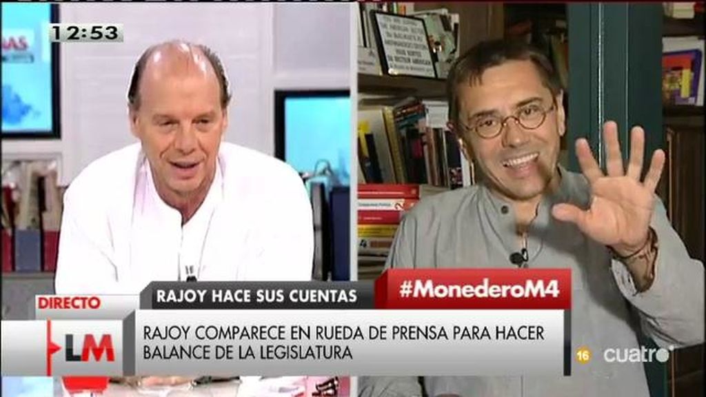El debate de Juan Carlos Monedero y Jaime González por la portada de ABC