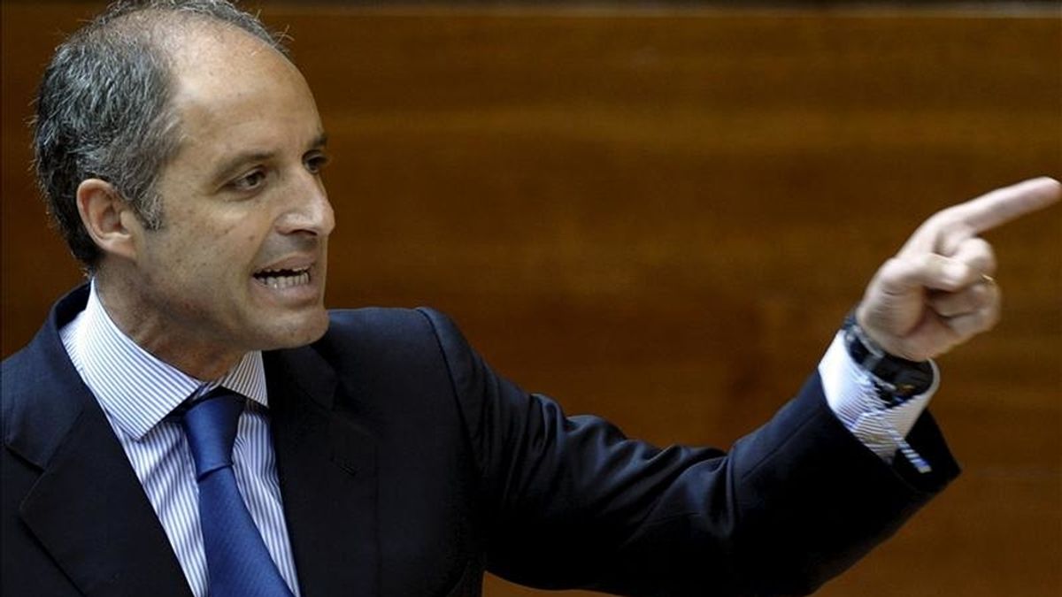 El presidente de la Generalitat, Francisco Camps. EFE/Archivo El presidente de la Generalitat, Francisco Camps. EFE/Archivo