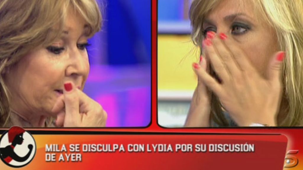 ¡Mila y Lydia se reconcialian!