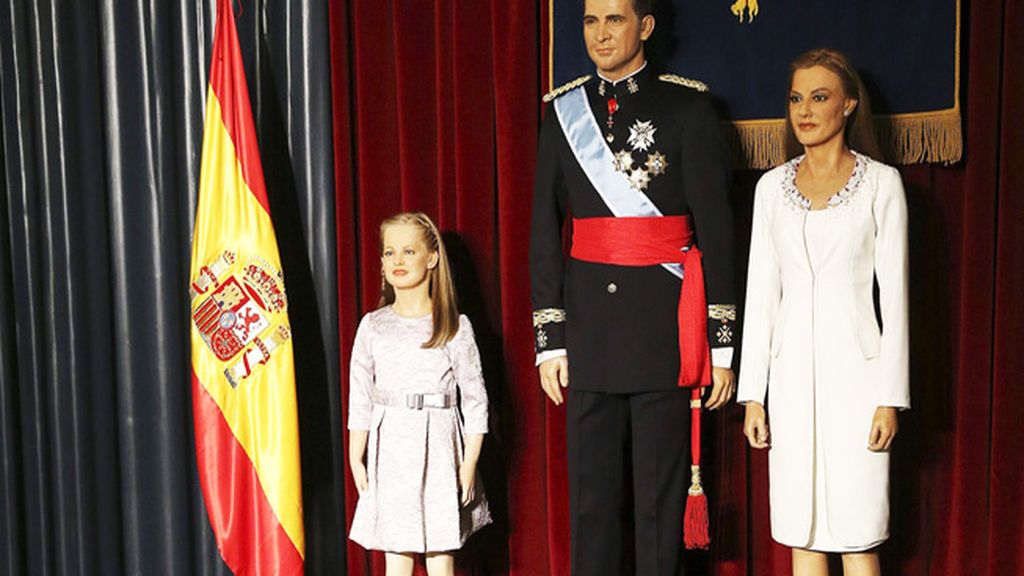 Doña Leonor se une a sus padres en el Museo de Cera de Madrid