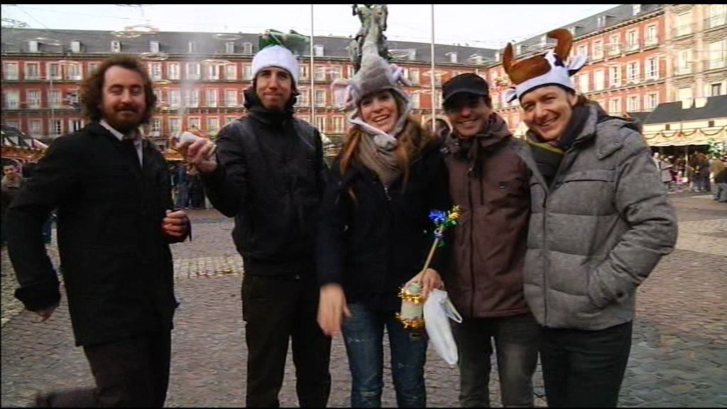 Famosos en Nochevieja