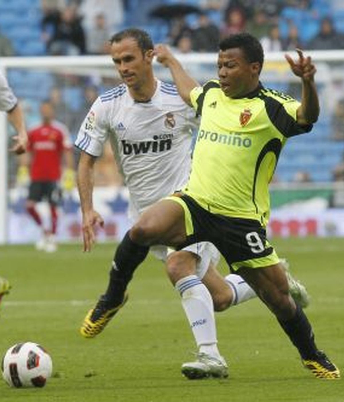 El Madrid no ha podido con el Zaragoza. Foto: EFE