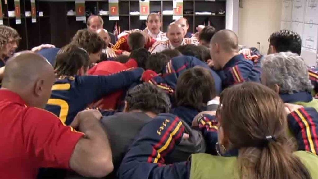 Los momentos más  íntimos de la selección