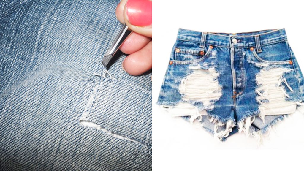 jeans rotos