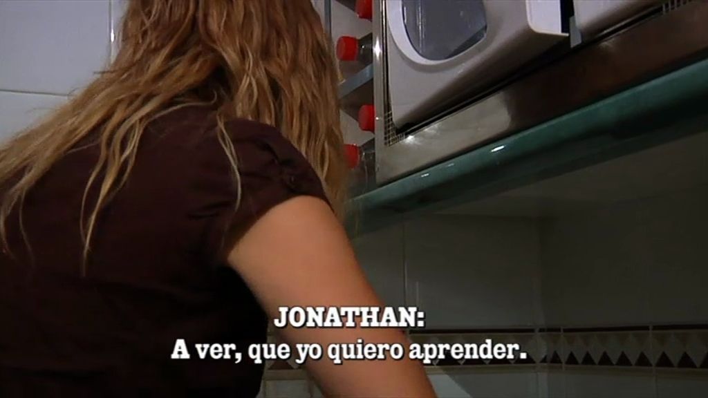 Jonathan aprende a dar la vuelta a la tortilla