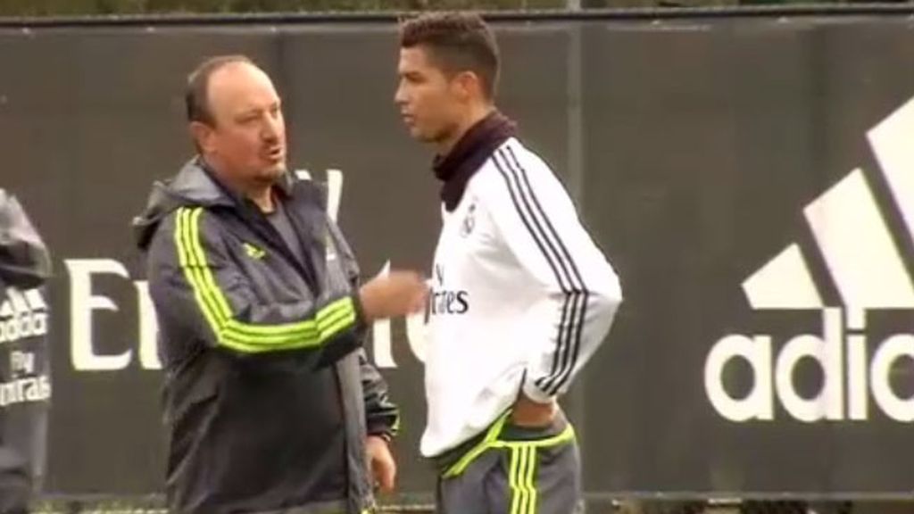 A Cristiano Ronaldo no le gusta el entrenamiento de Rafa Benítez