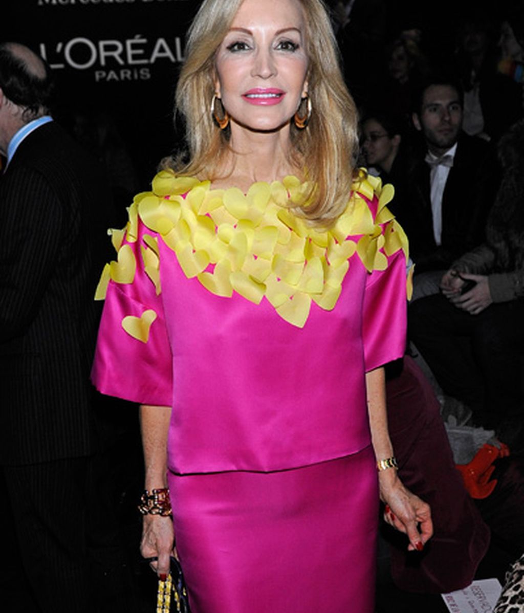 Los famosos también 'desfilan' por Cibeles