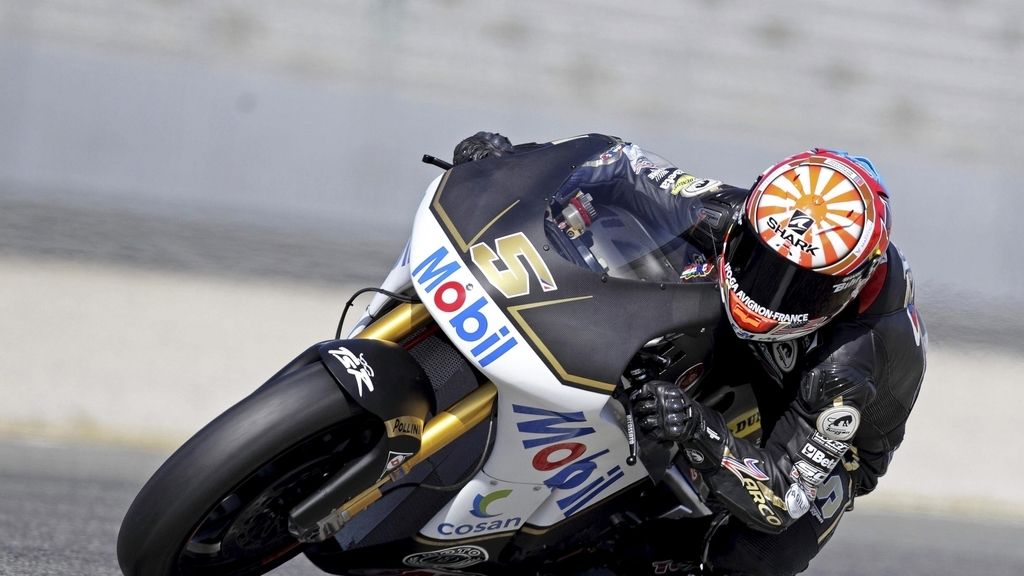 Johann Zarco, rodando en el Ricardo Tormo