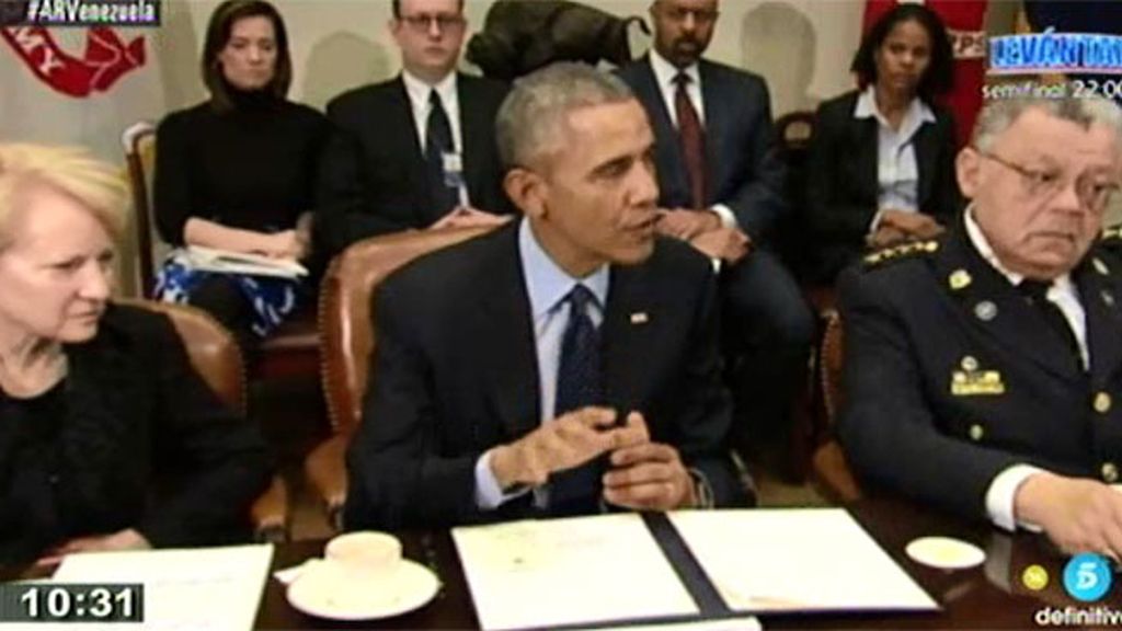 Obama declara al gobierno de Maduro como una amenaza mundial
