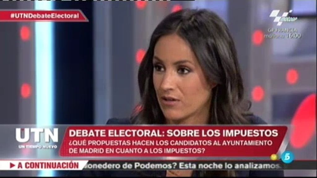 Begoña Villacís, de Ciudadanos: "La gente tienen que hipotecarse para pagarse un IBI"