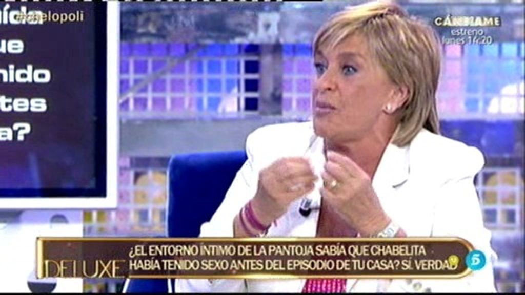 Chelo García Cortés, sobre Chabelita: "Jugó conmigo. Me utilizó"