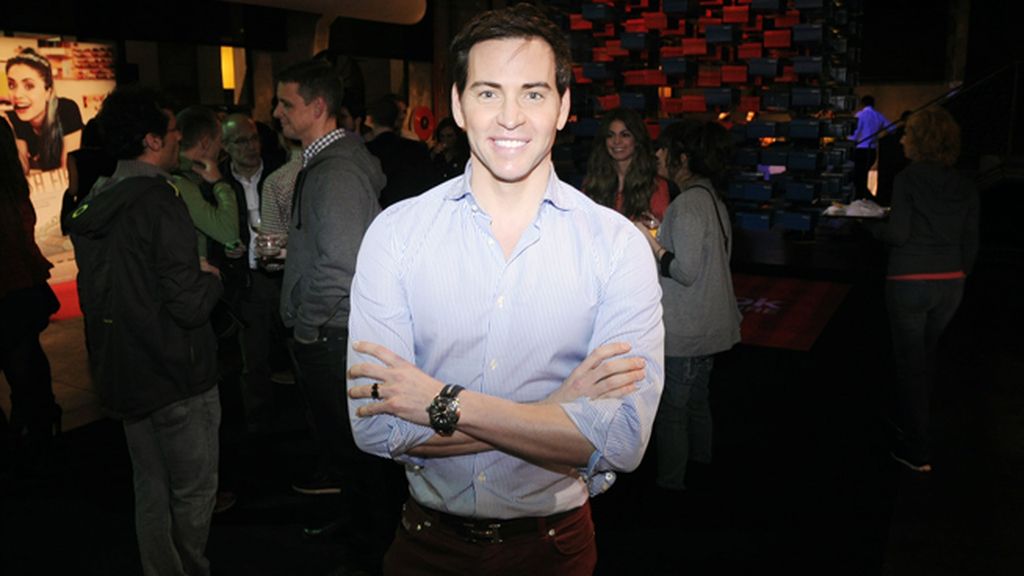 El nadador David Meca no quiso perderse un evento dedicado al deporte como la fiesta Reebok