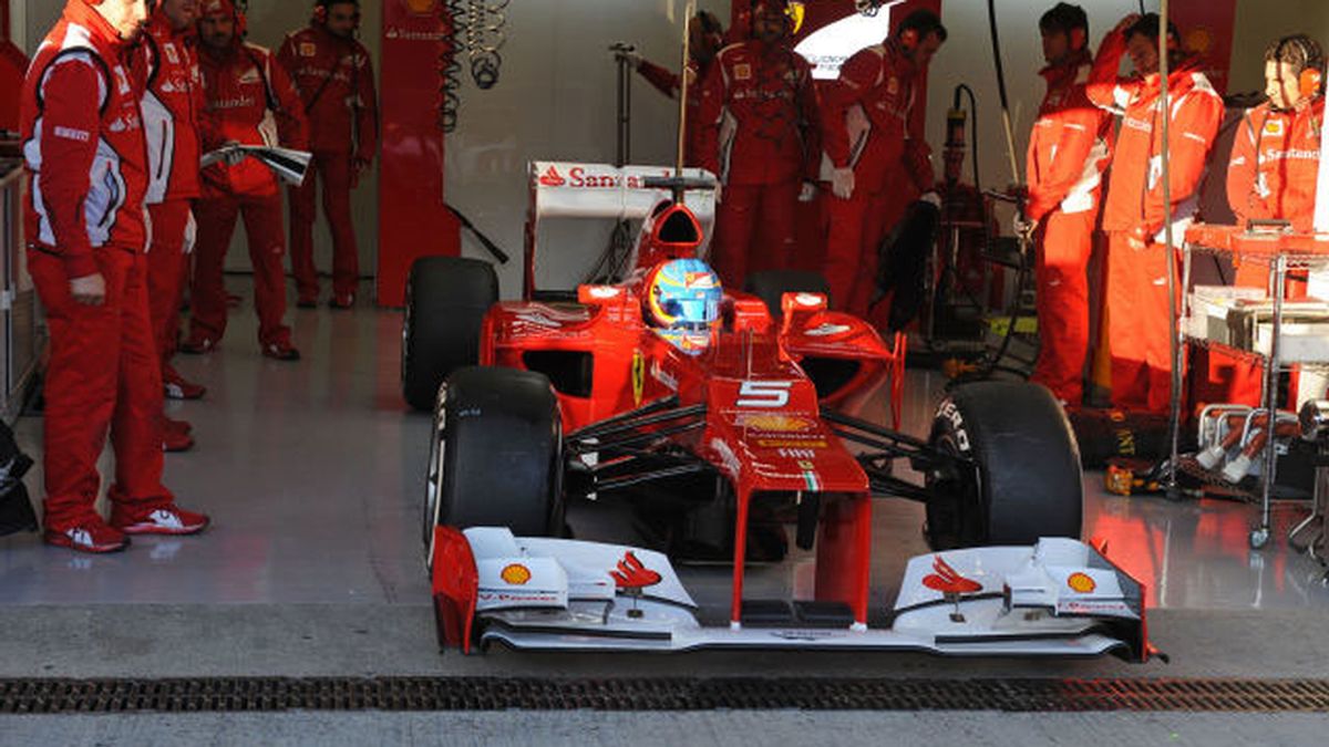 Alonso en el F2012