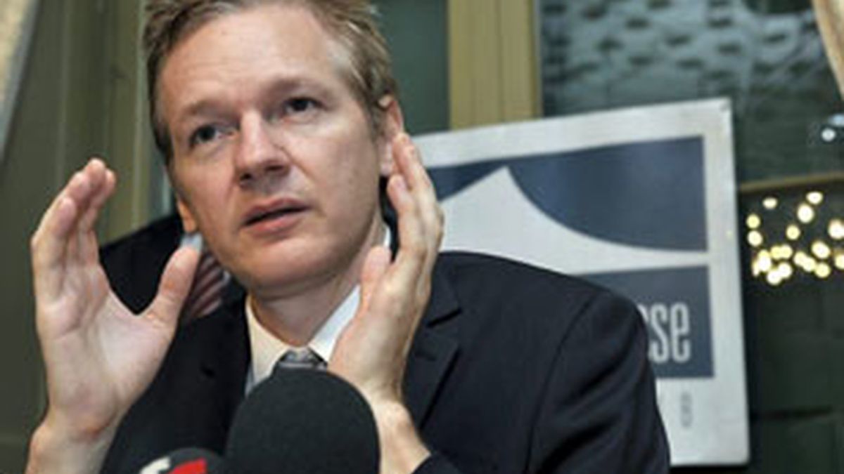 Imagen de archivo del fundador de WikiLeaks, Julian Assange. Foto: EFE:
