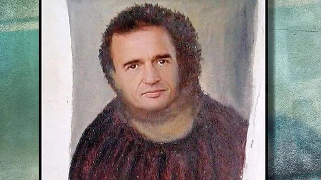 El cantante visitó Borja, pueblo donde se encuentra la pintura