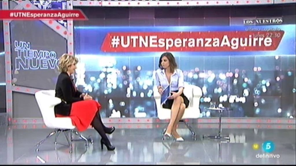 Esperanza Aguirre: "No hay ningún mecanismo que impida que haya corrupción"