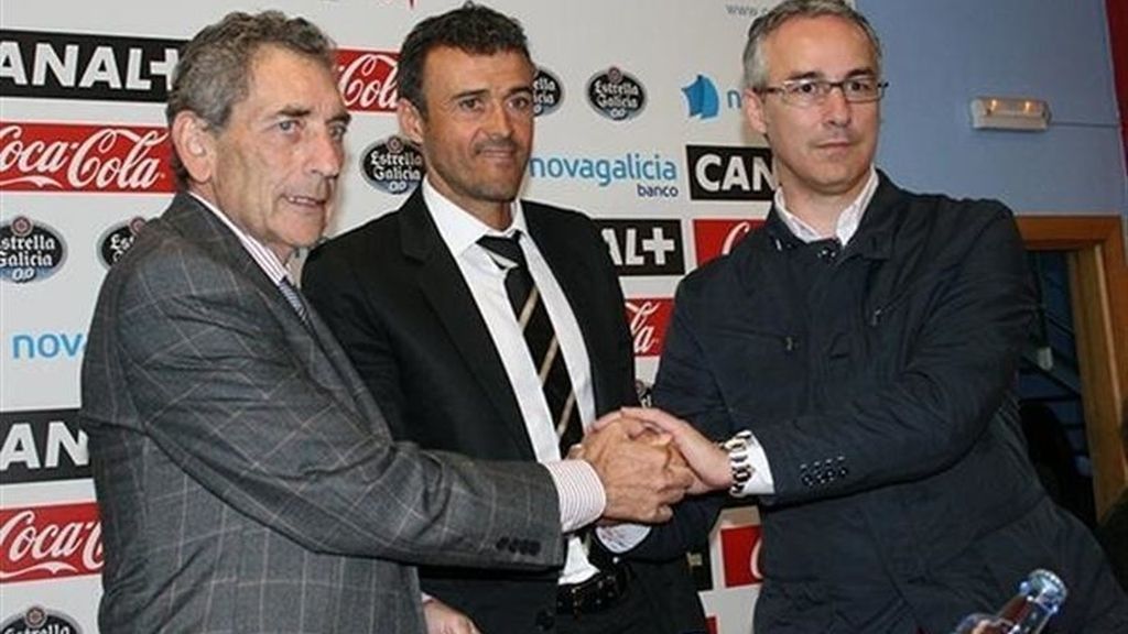 Luis Enrique Martínez, nuevo entrenador del Real Club Celta de Vigo Luis Enrique Martínez, nuevo entrenador del Real Club Celta de Vigo