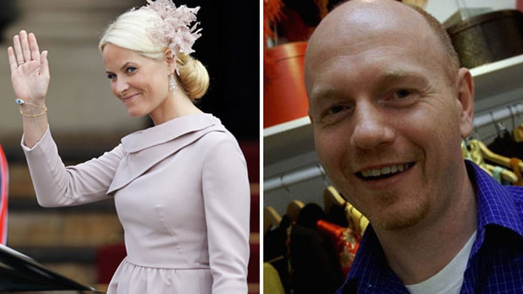 Mette-Marit de Noruega, vestida por Ove Harder Finseth