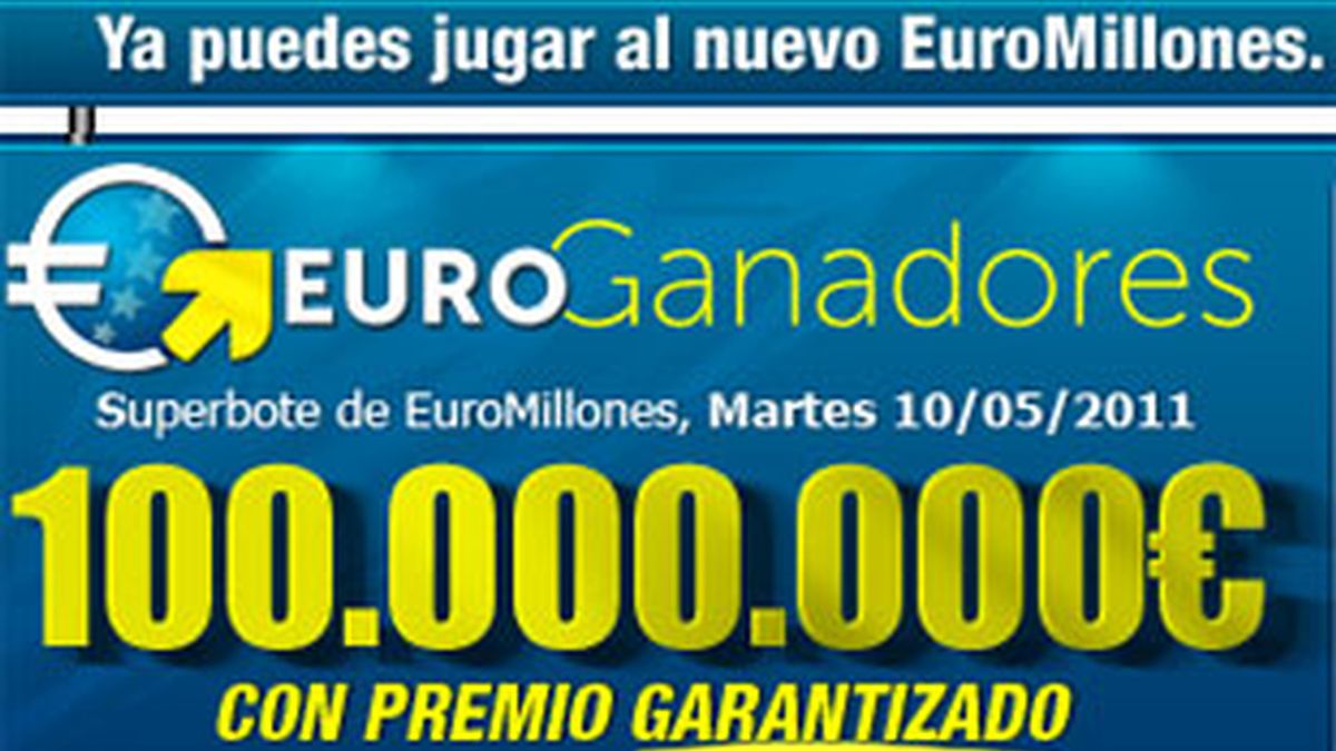 El nuevo Euromillones estrena un bote de 100 millones.