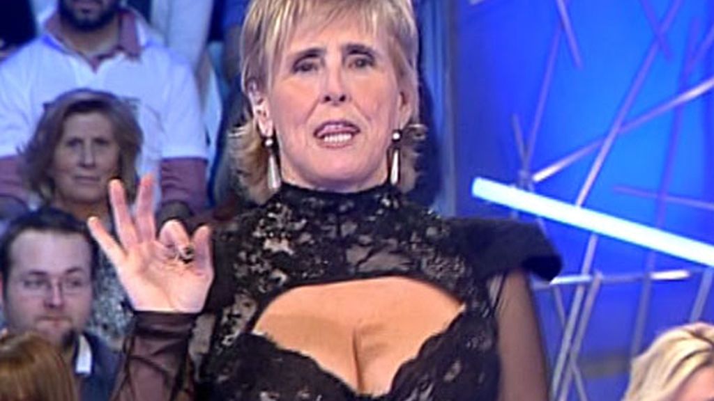 El escote más atrevido de Milá