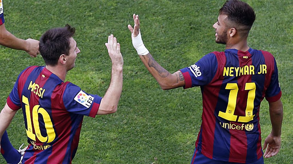 Messi y Neymar siguen con la sociedad engrasada y castigan la valentía del Rayo