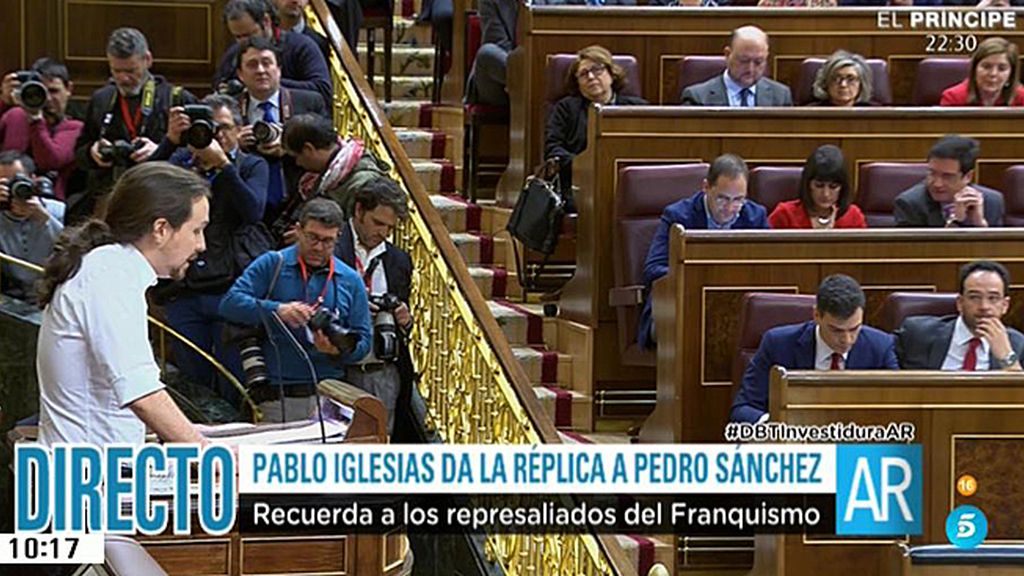 Pablo Iglesias: "La política no es el engaño de pactar para que todo siga igual"
