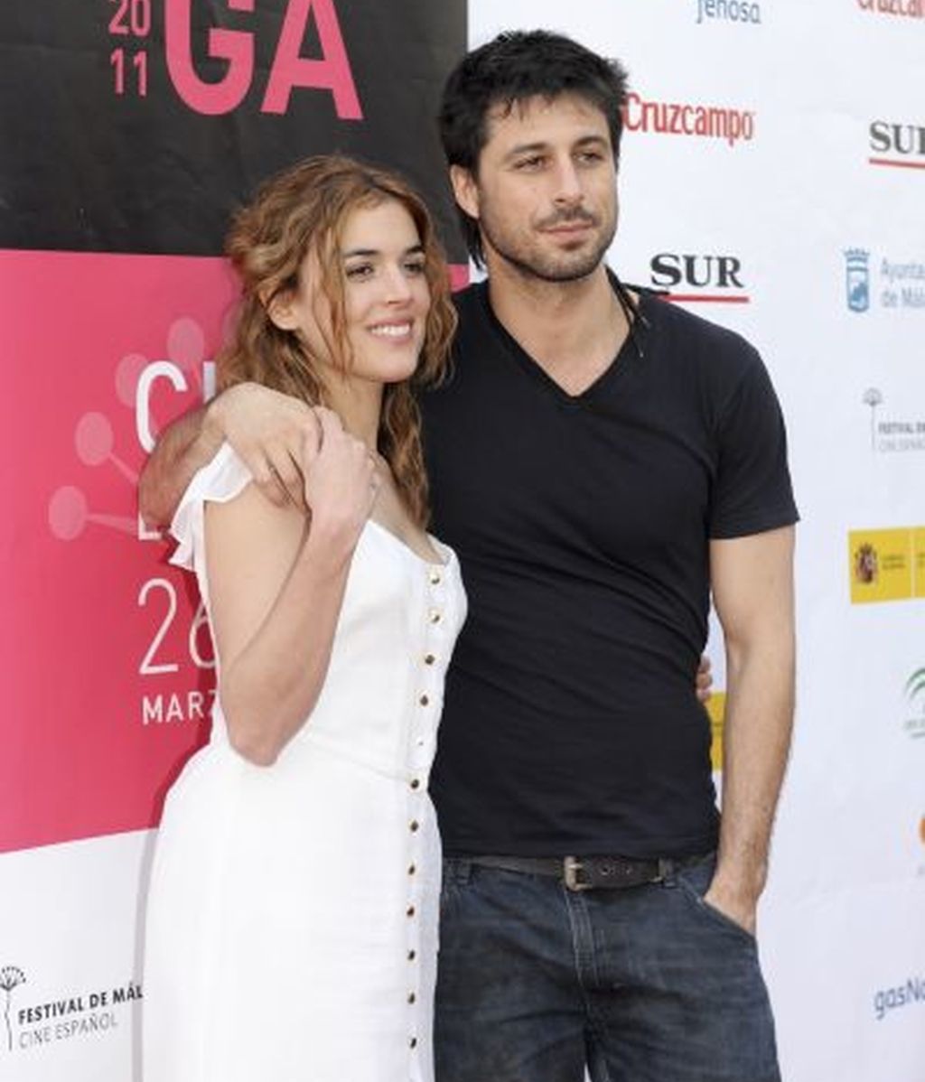 Adriana Ugarte y Hugo Silva