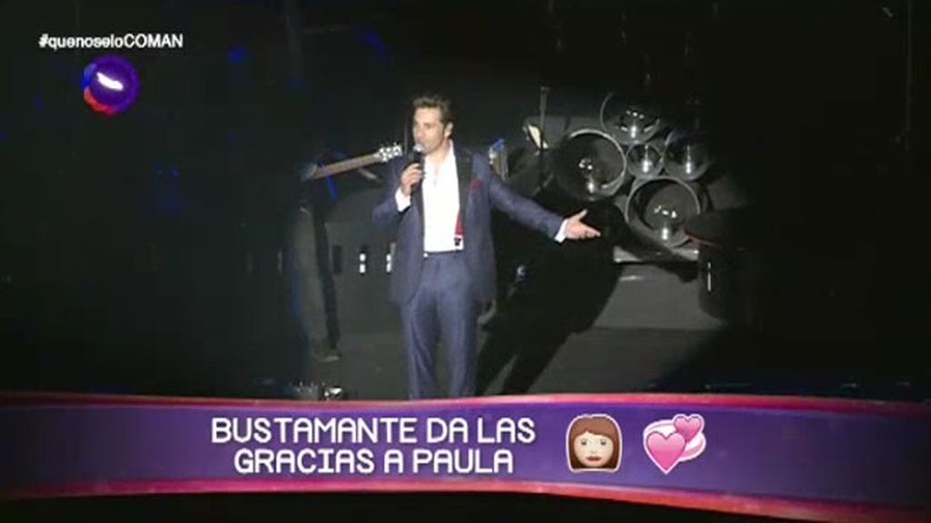 'Busta', a Paula: "Gracias por aguantar la parte menos bonita de mí"