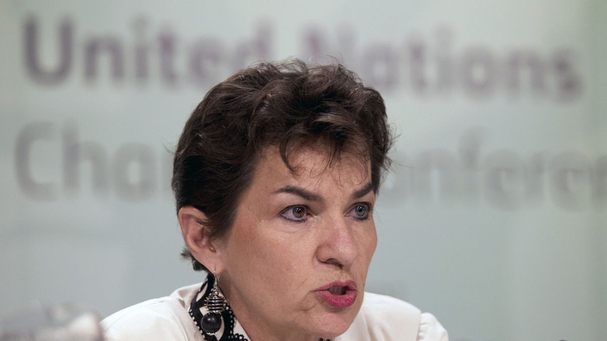 Christiana Figueres, secretaria ejecutiva de la Convención Marco de Naciones Unidas sobre el Cambio Climático