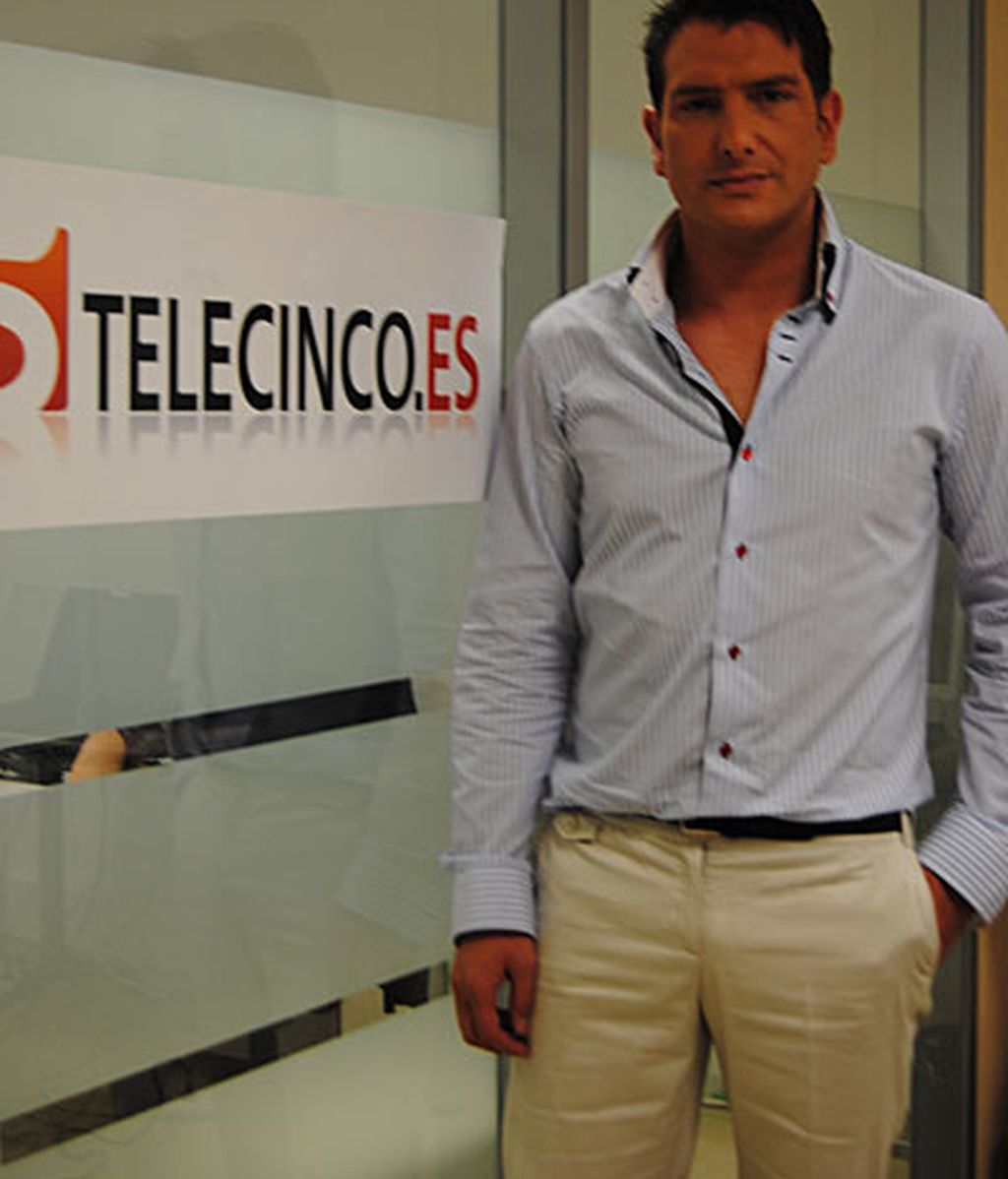 Iván Madrazo visita telecinco.es