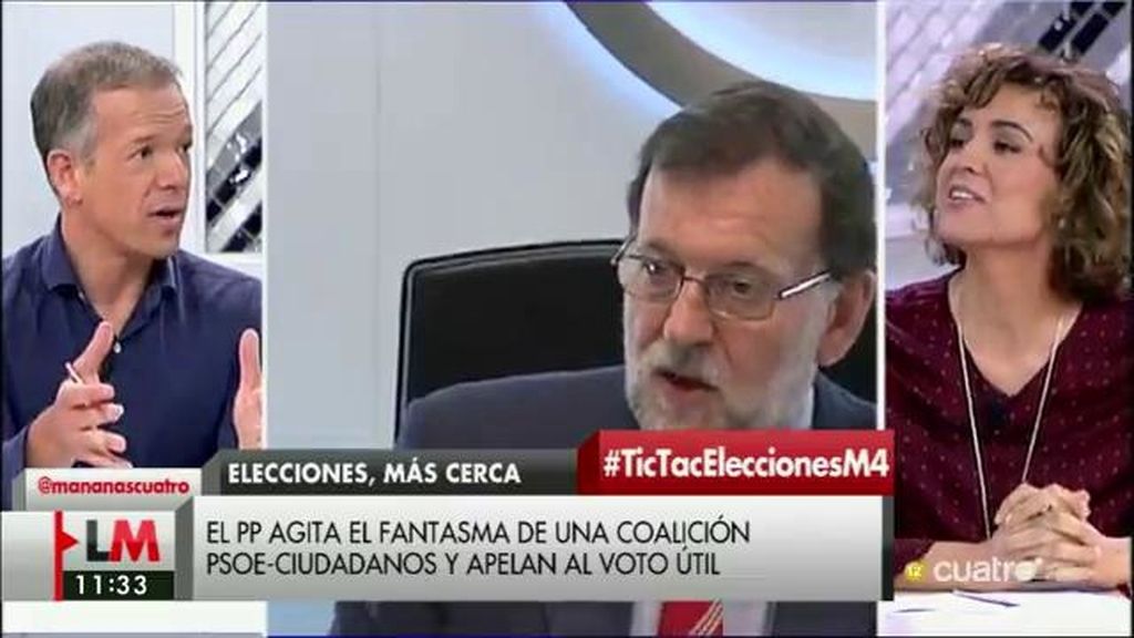 D. Montserrat, al PSOE: “La responsabilidad de que no haya Gobierno es vuestra”