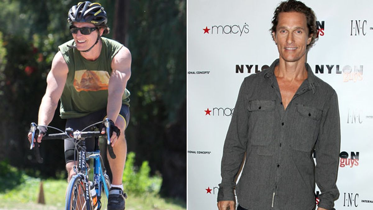 Matthew McConaughey ha perdido 26 kilos para encarnar a Ron Woodroof, enfermo de VIH, en 'The Dallas Buyer's Club' (2012)