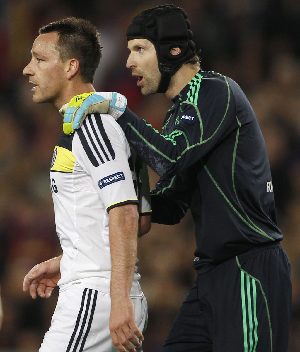 John Terry tras ver la cartulina roja