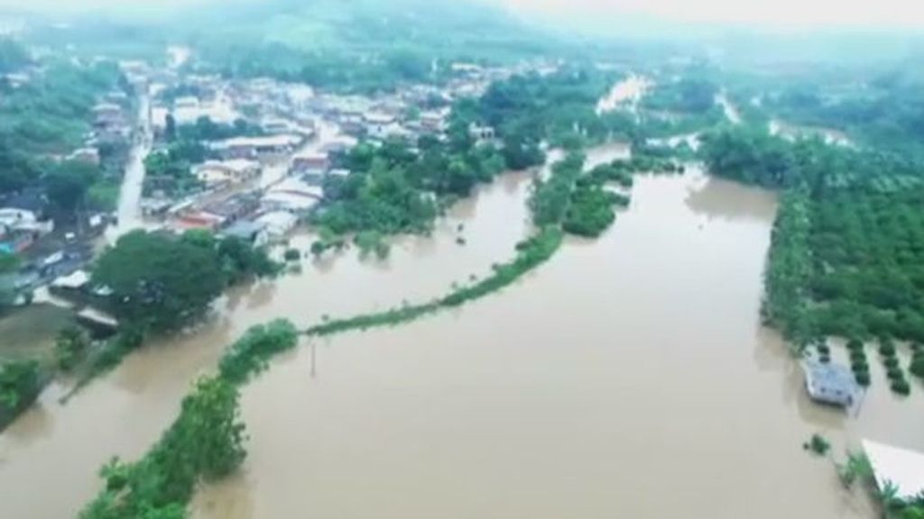 Fuertes inundaciones en Ecuador