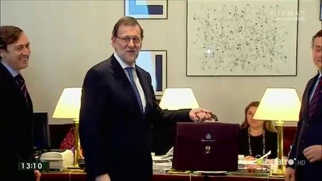 Rajoy firma su acta de diputado