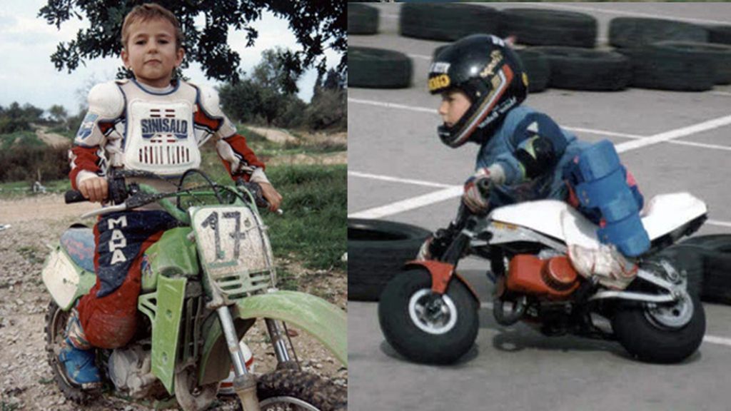 Jorge Lorenzo, genio y figura desde pequeñín