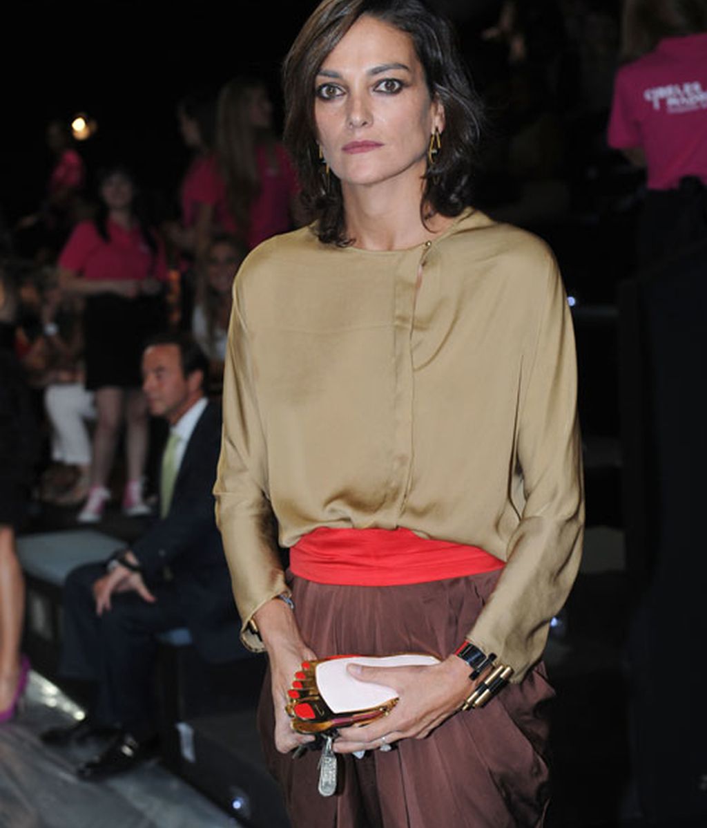 Paloma Lago, Mar Flores y Nieves Álvarez: tres clásicas de pasarela entre el público