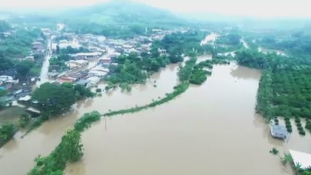 Fuertes inundaciones en Ecuador