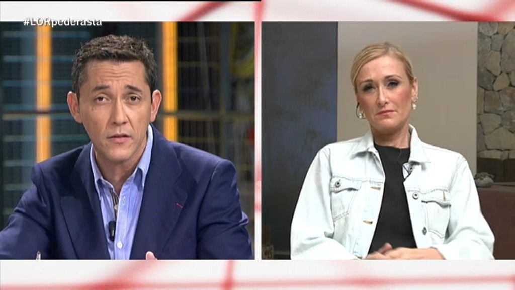 Cristina Cifuentes: "Antonio Ortiz está intentando paralizar el procedimiento judicial"