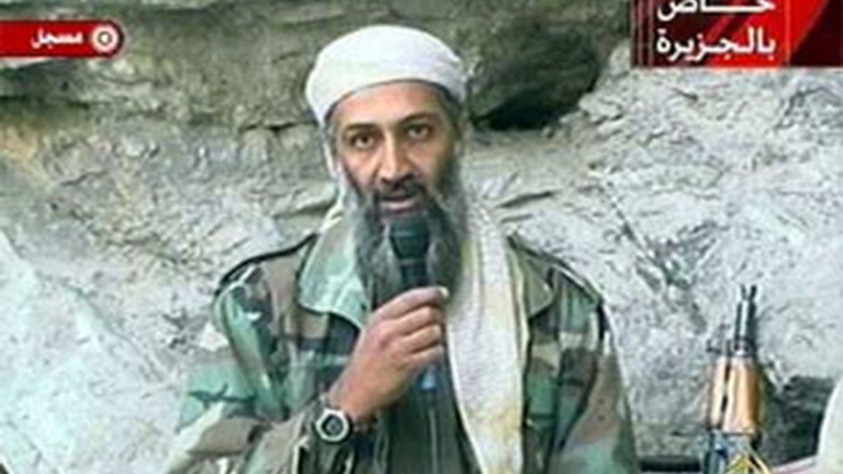 Osama Bin Laden, en una imagen de archivo en la que aparece en un vídeo.