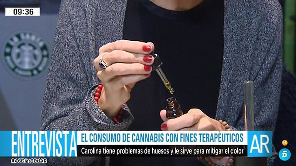 Carolina, consumidora terapéutica de cannabis: "El dolor no puede esperar"