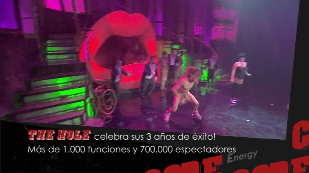 "The Hole", el espectáculo más irreverente, celebra sus 3 años de éxitos