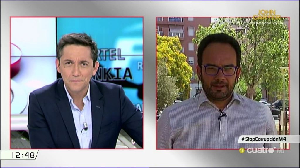 Antonio Hernando, de Rajoy: “Esta noche no está delante de un plasma, es un debate en el que tendrá que dar la cara”