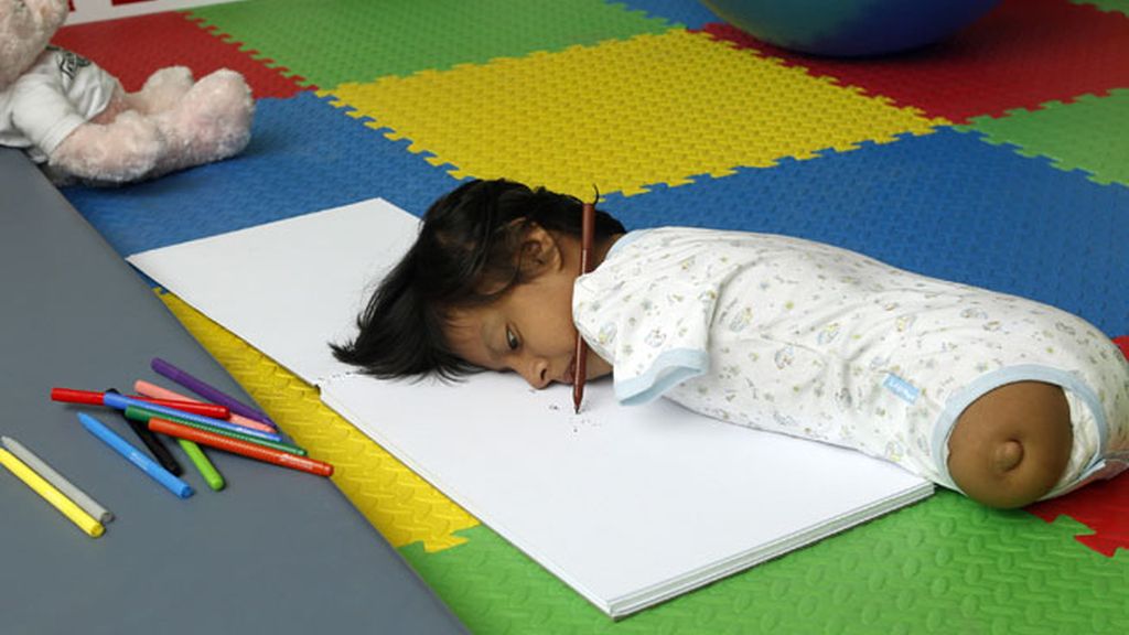 Vive sin brazos ni piernas