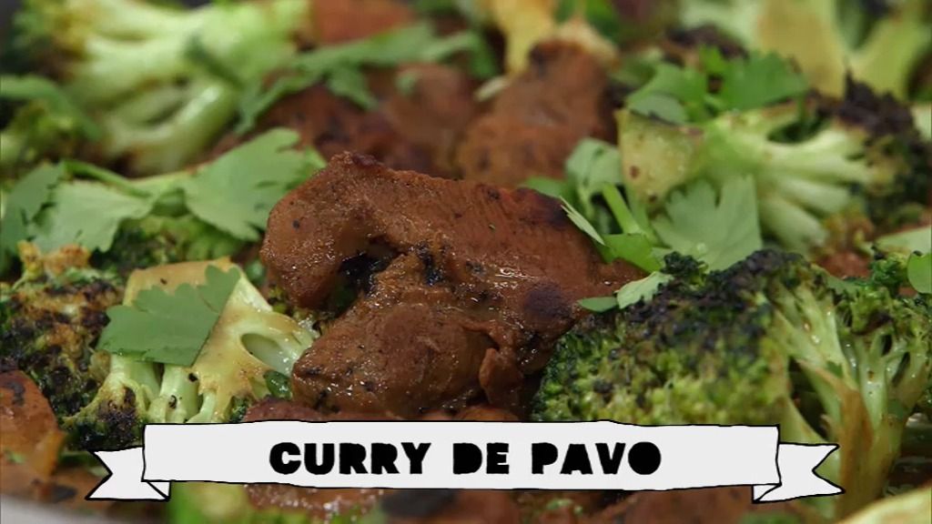 David de Jorge cocina un curry de pavo bajo en calorías