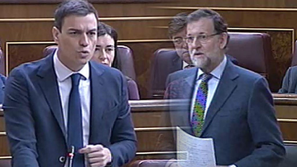 Rajoy y Sánchez cruzan acusaciones sobre corrupción en la sesión de control