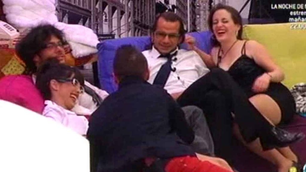 Los dos concursantes se pasaron juntos toda la fiesta