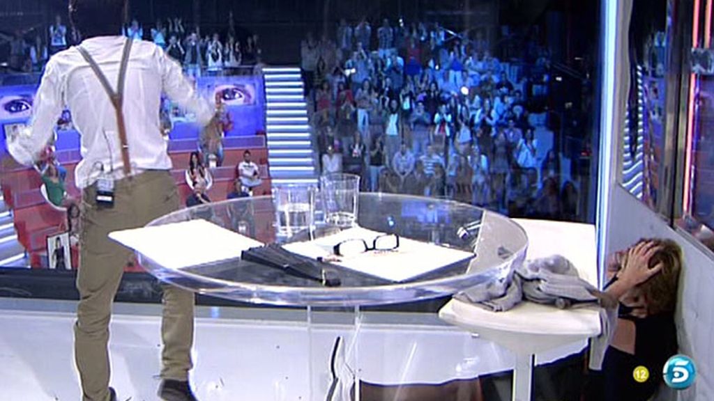 Dani salta, grita y acaba en el suelo tras saber que es finalista