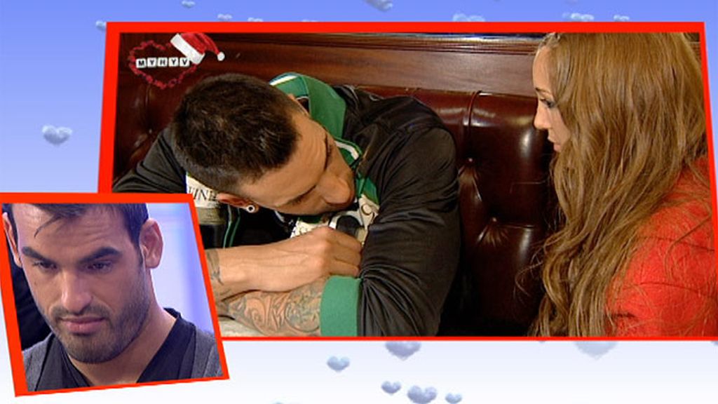 Álvaro no encaja bien el beso de Laura y José Luis