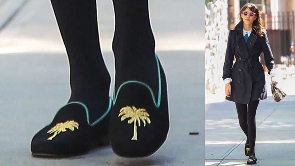 Ella prefiere la comodidad y prefiere zapatos planos